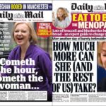Front pages: how the news media changed its tune on Liz Truss